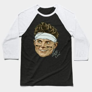 Zach Wilson New York J Portrait Baseball T-Shirt